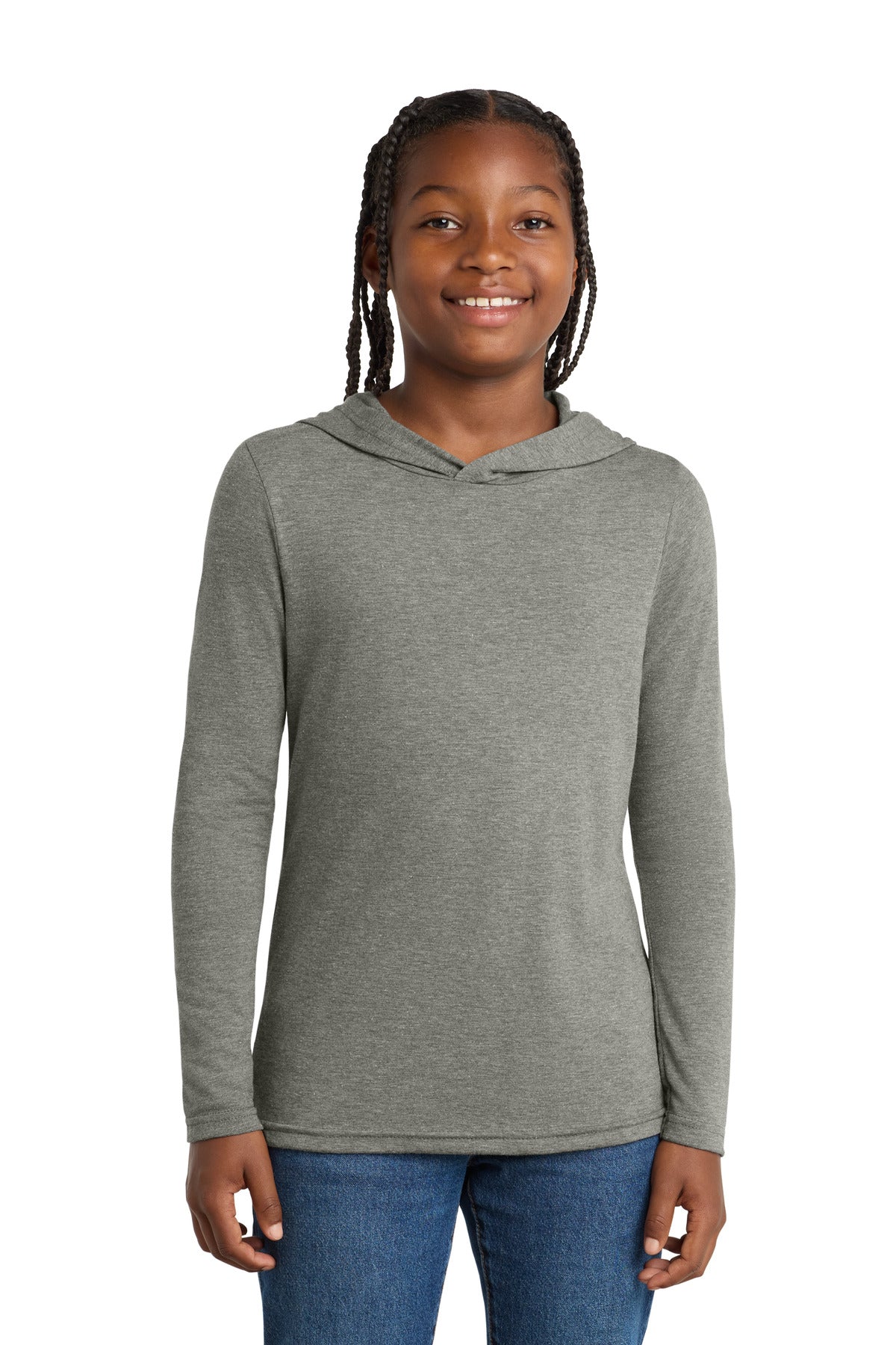 District ® Youth Perfect Tri ® Long Sleeve Hoodie DT139Y
