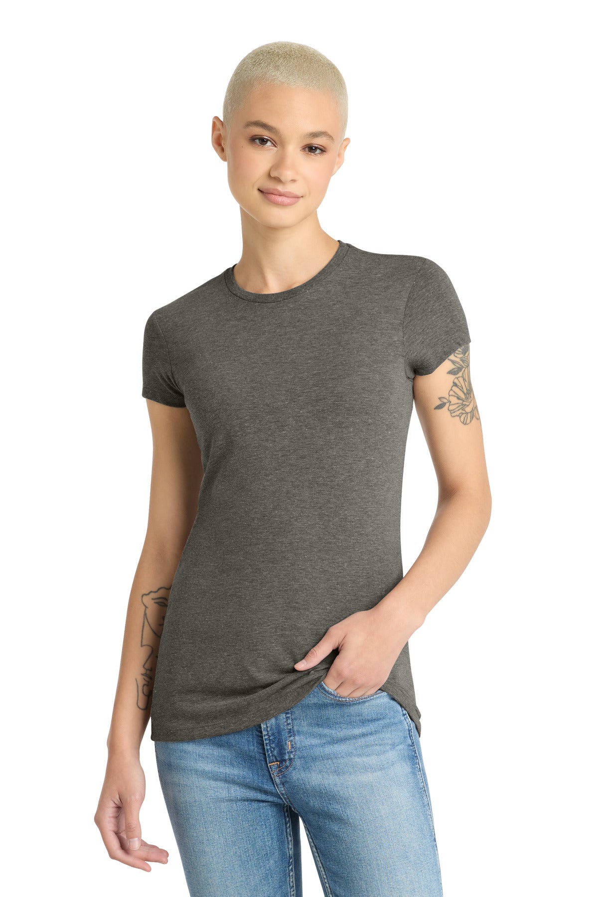 District ® Women's Fitted Perfect Tri ® Tee. DT155