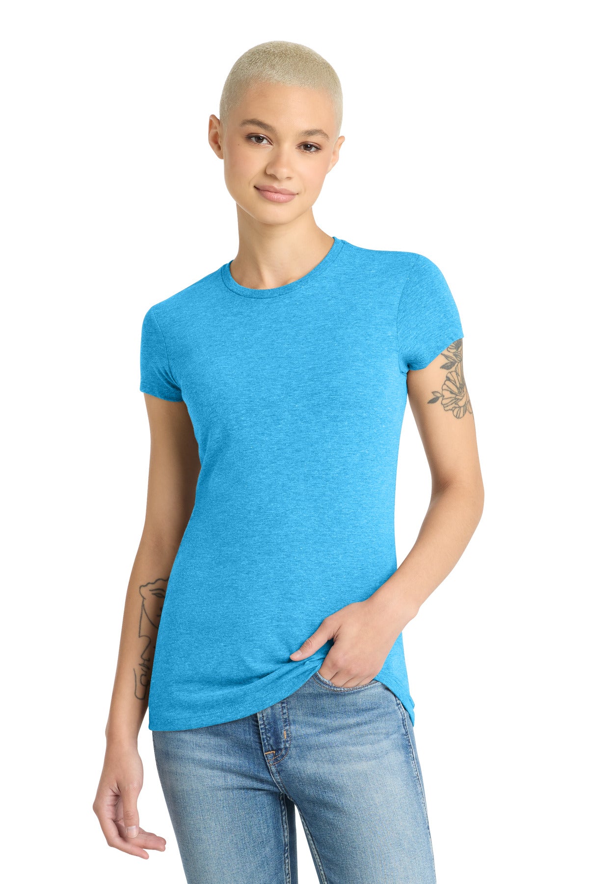 District ® Women's Fitted Perfect Tri ® Tee. DT155