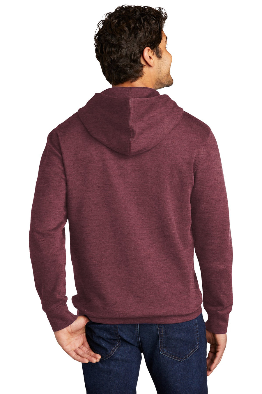 DT6100-Heathered Cardinal-back_model
