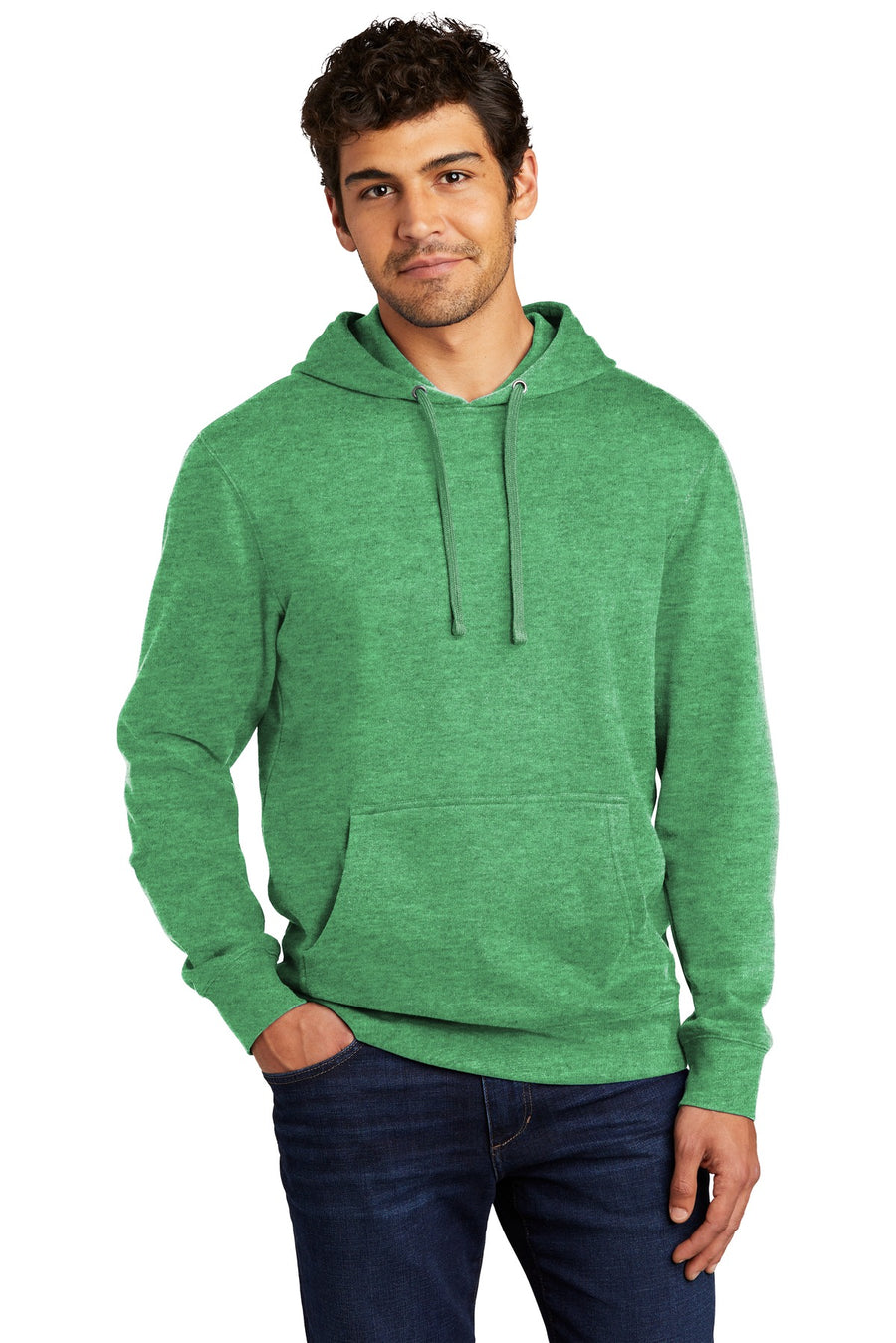 DT6100-Heathered Kelly Green-front_model