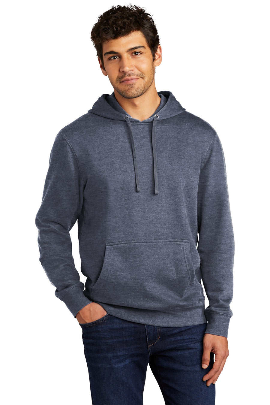 DT6100-Heathered Navy-front_model