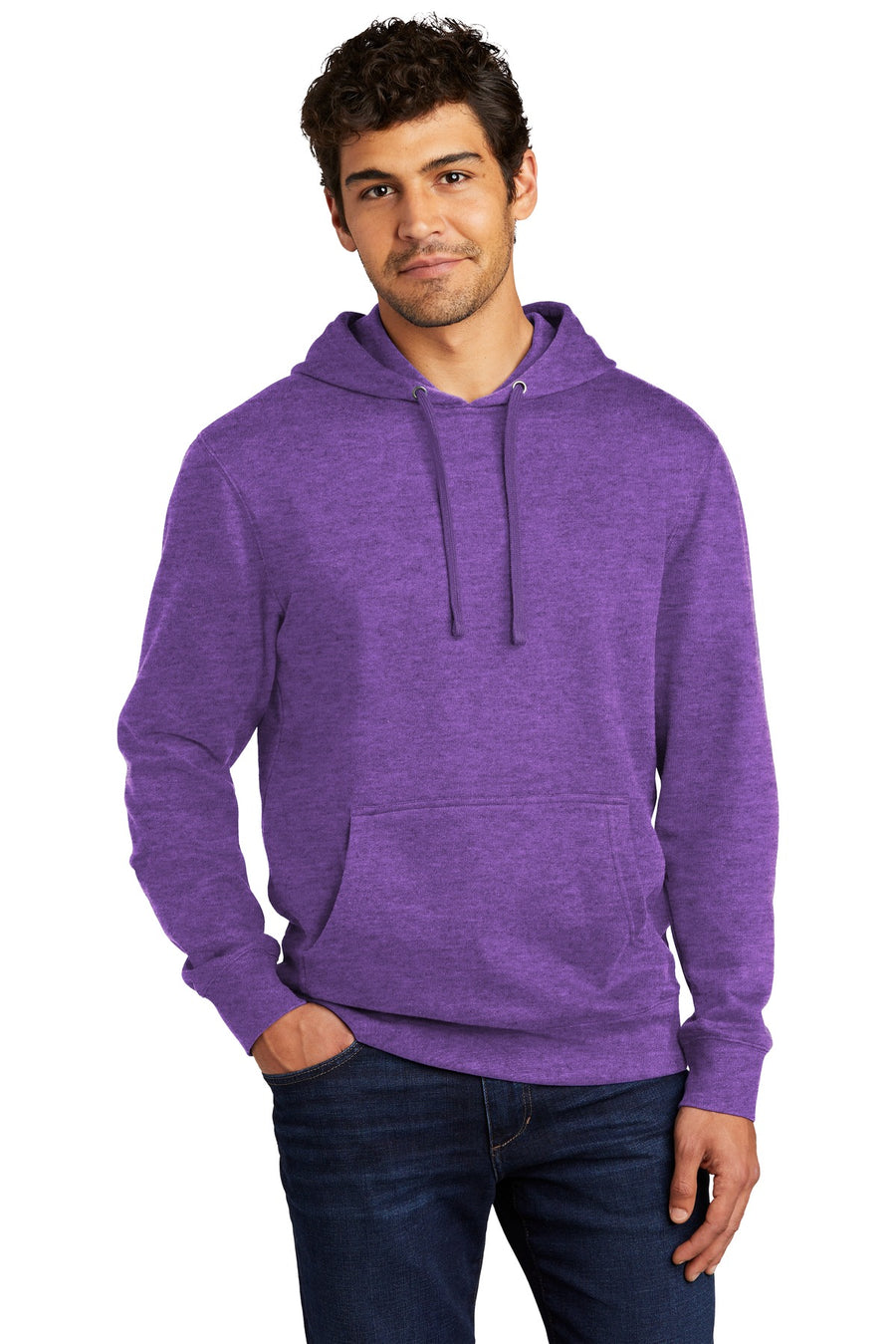DT6100-Heathered Purple-front_model