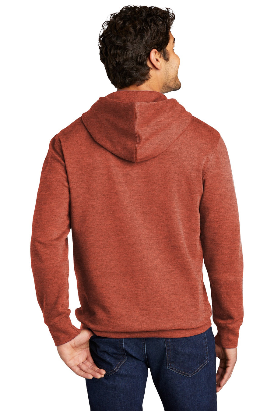DT6100-Heathered Russet-back_model
