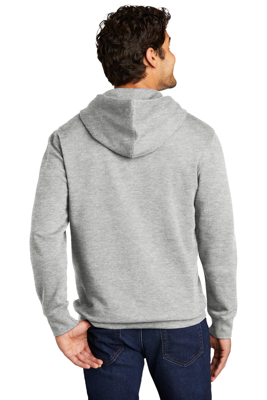 DT6100-Light Heather Grey-back_model