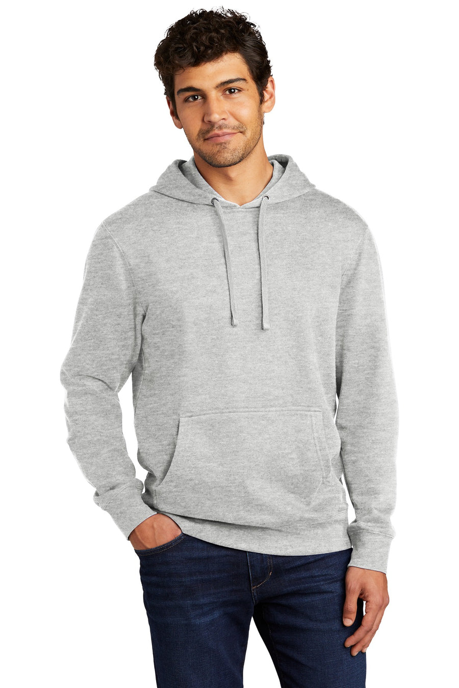 DT6100-Light Heather Grey-front_model