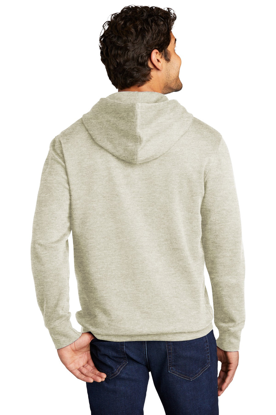 DT6100-Oatmeal Heather-back_model