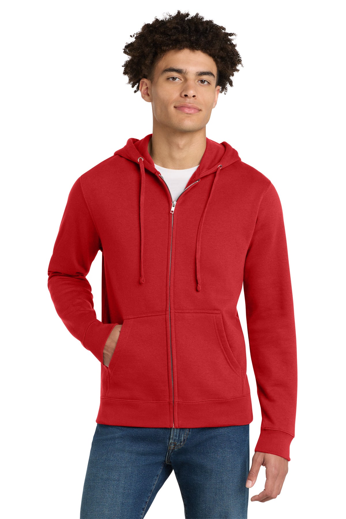 District® V.I.T.™Fleece Full-Zip Hoodie DT6102