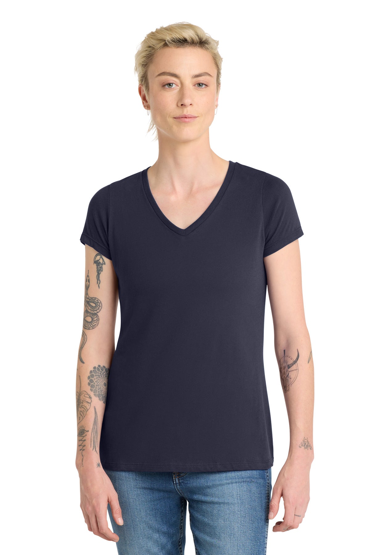 District ® Women's Very Important Tee ® V-Neck. DT6503