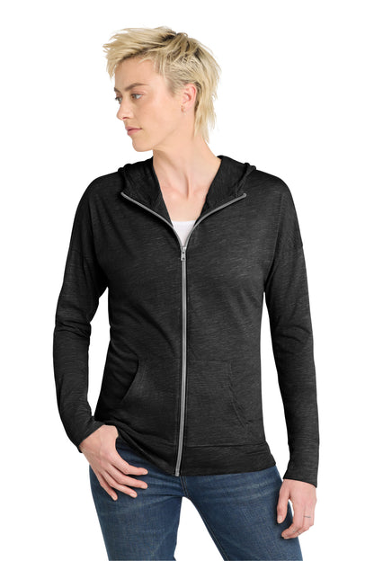 District ® Women's Medal Full-Zip Hoodie. DT665