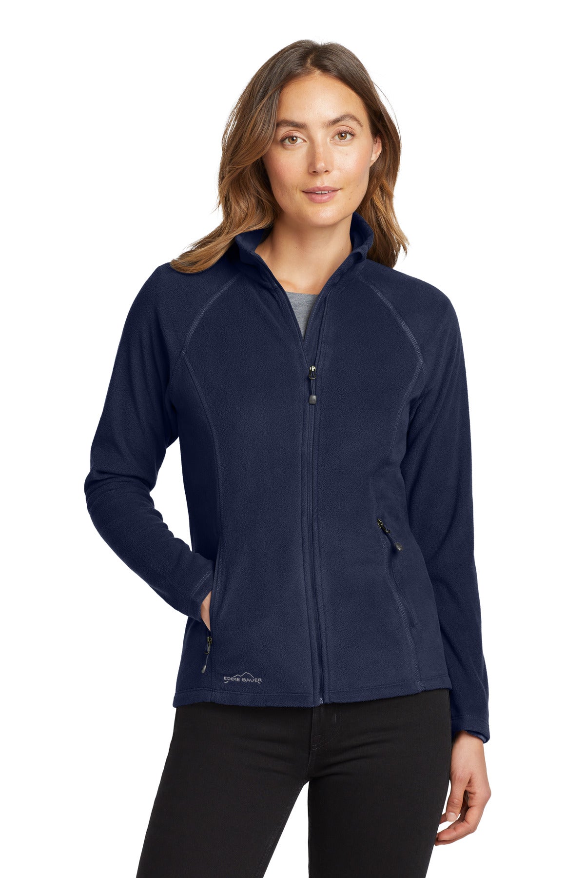 Eddie Bauer® Women's Full-Zip Microfleece Jacket. EB225 – SanMar