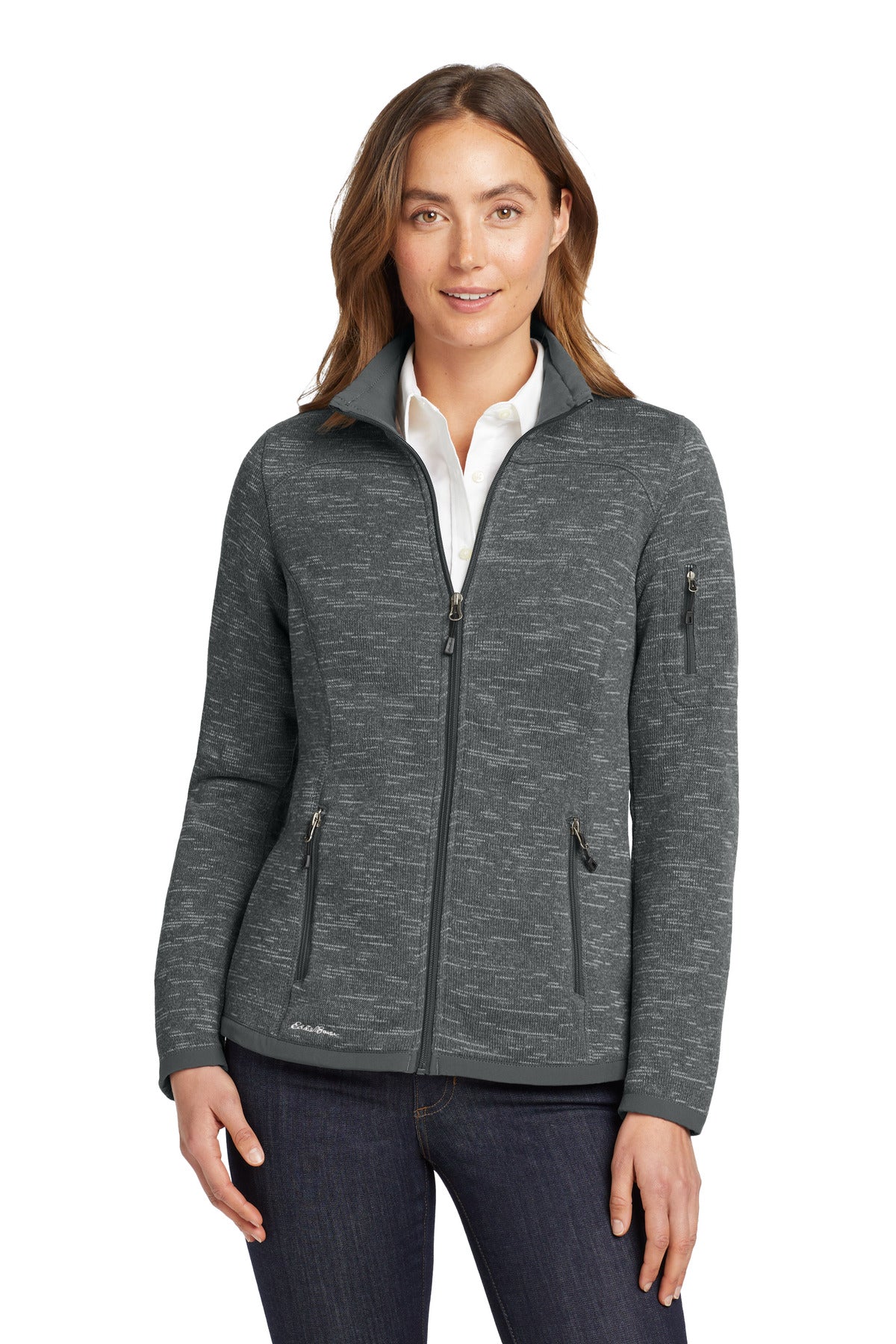 Eddie Bauer ® Women's Sweater Fleece Full-Zip. EB251 – SanMar Sports