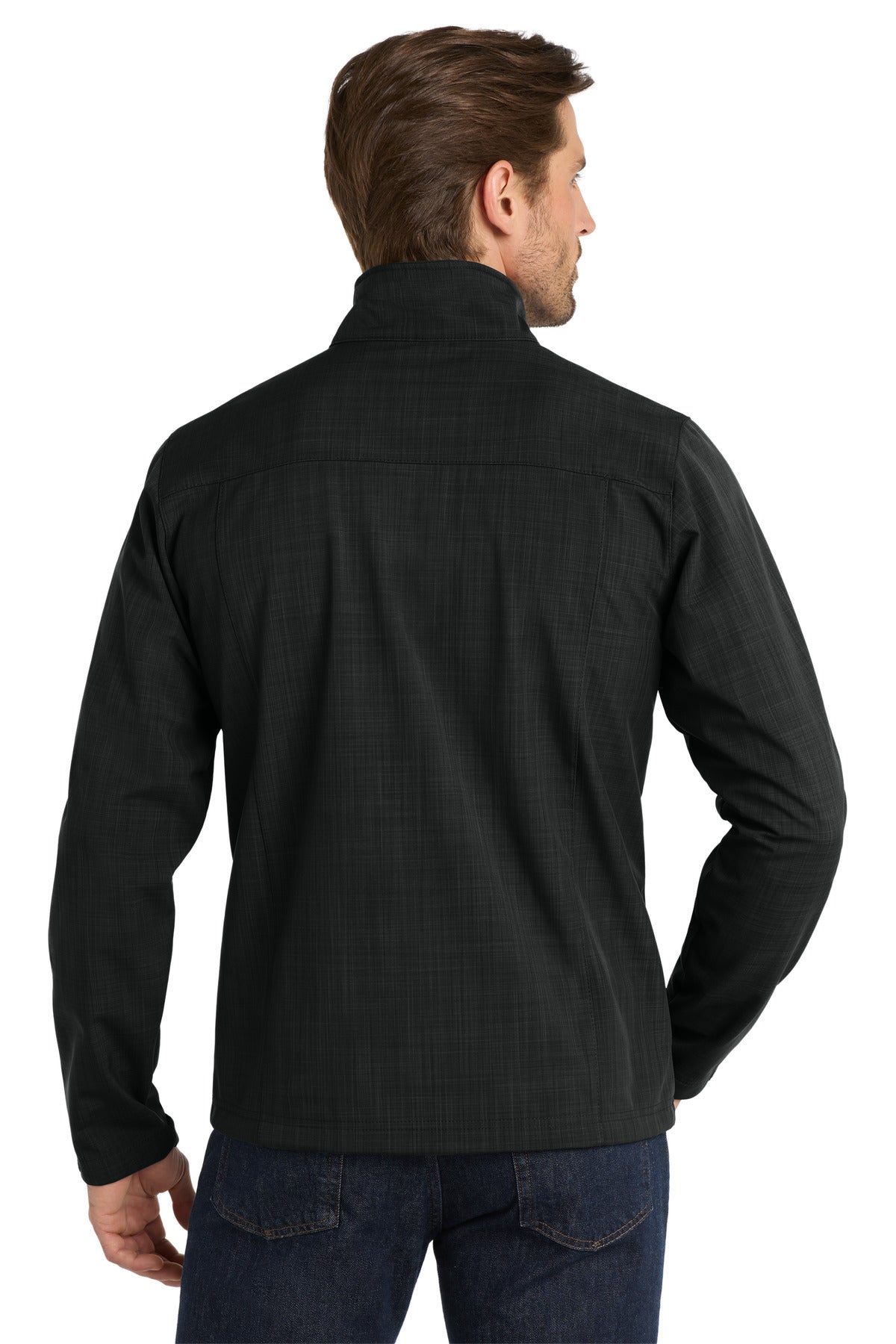 Eddie Bauer® Shaded Crosshatch Soft Shell Jacket. EB532 – SanMar