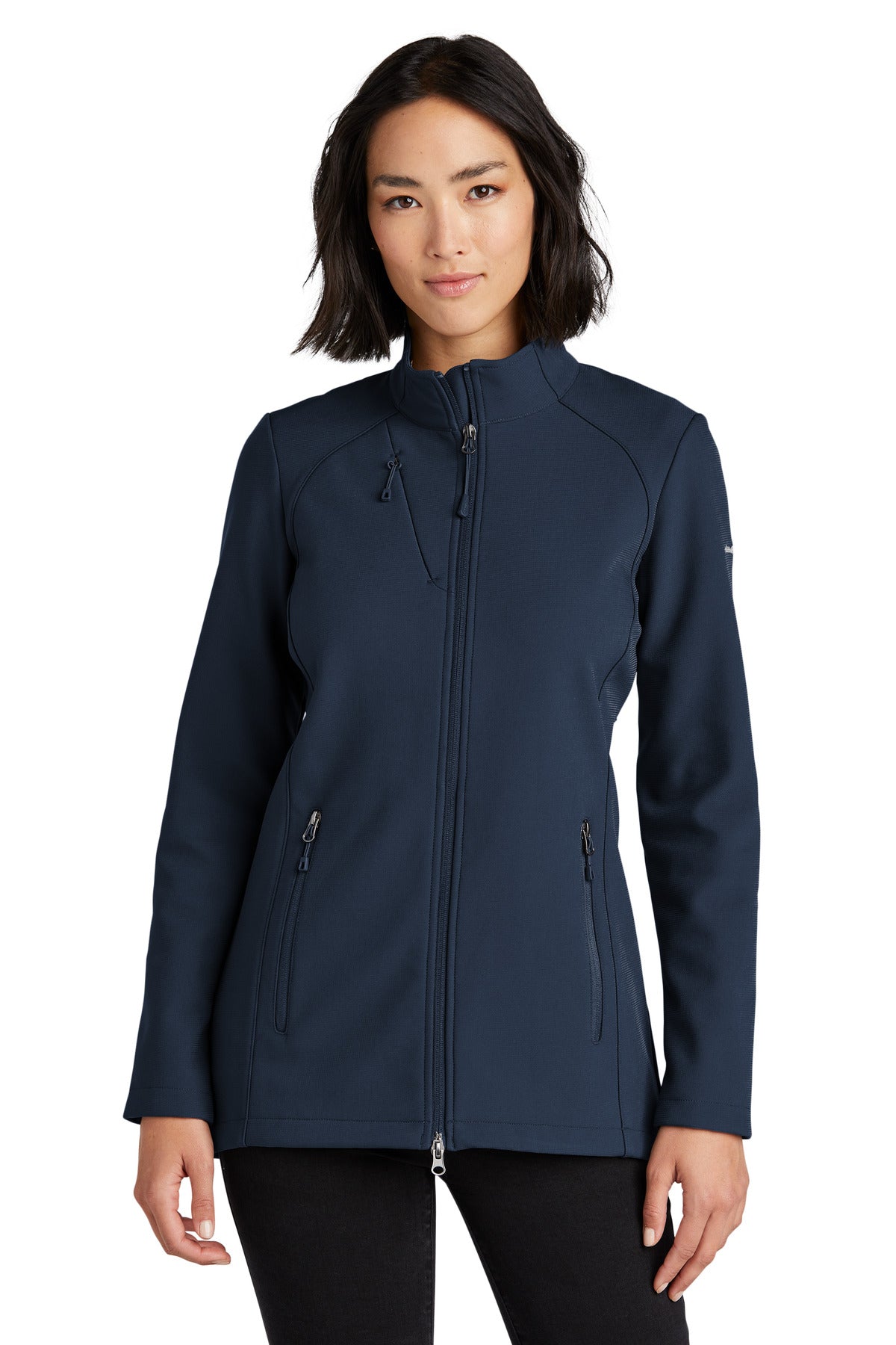 【未使用】EQUILINE エクイライン GIACCA ジップアップ ソフトシェル ジャケット M R09639 レディース 乗馬 馬術 Eddie Bauer® Women's Stretch Soft Shell Jacket EB545 – SanMar Sports
