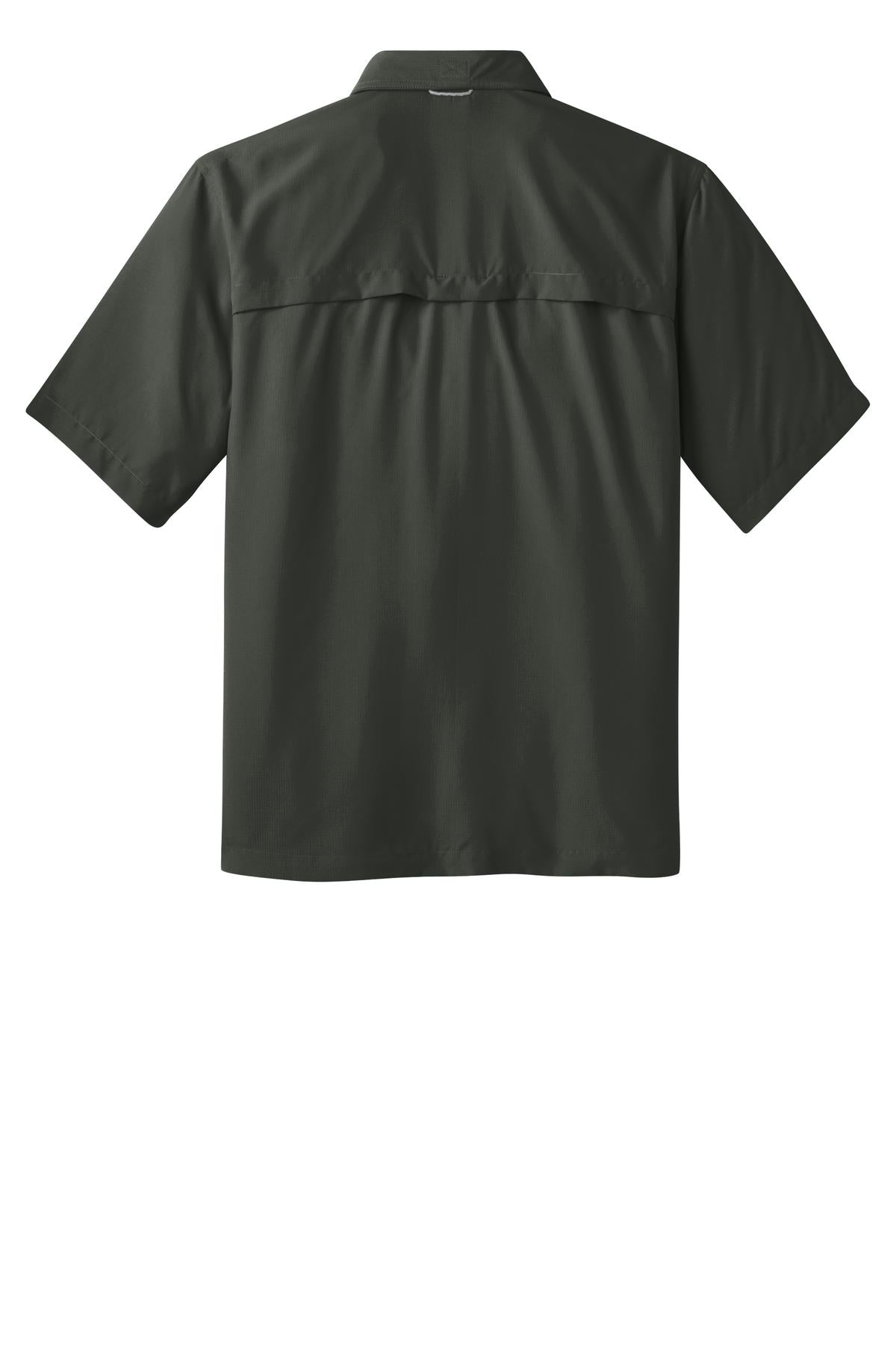 eddie bauer fishing pole Eddie Bauer® Short Sleeve Performance Fishing Shirt EB602 – SanMar Sports