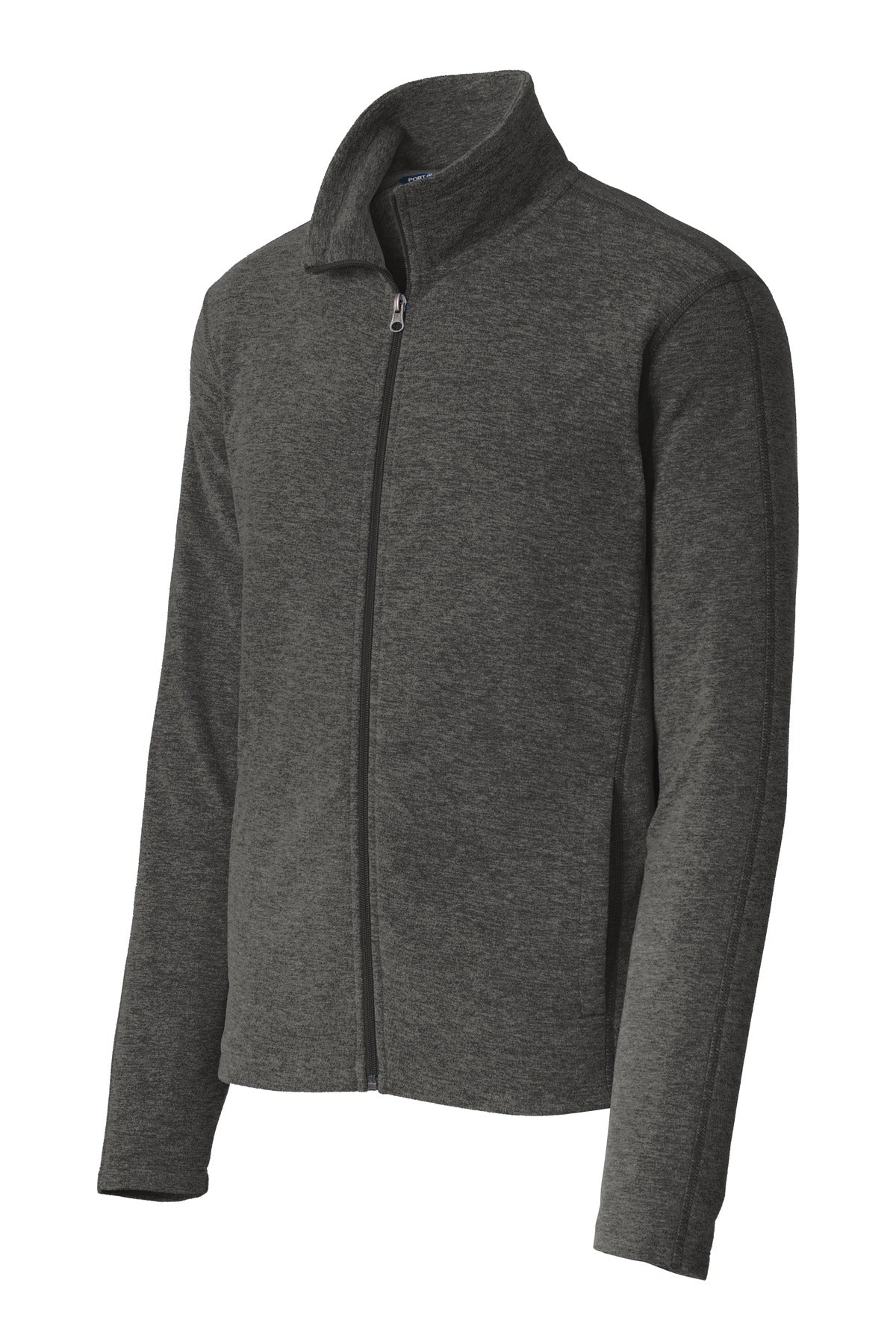 Port Authority® Heather Microfleece Full-Zip Jacket. F235 – SanMar