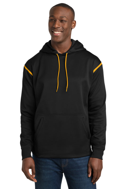 Sport-Tek® Tech Fleece Colorblock Hooded Sweatshirt. F246