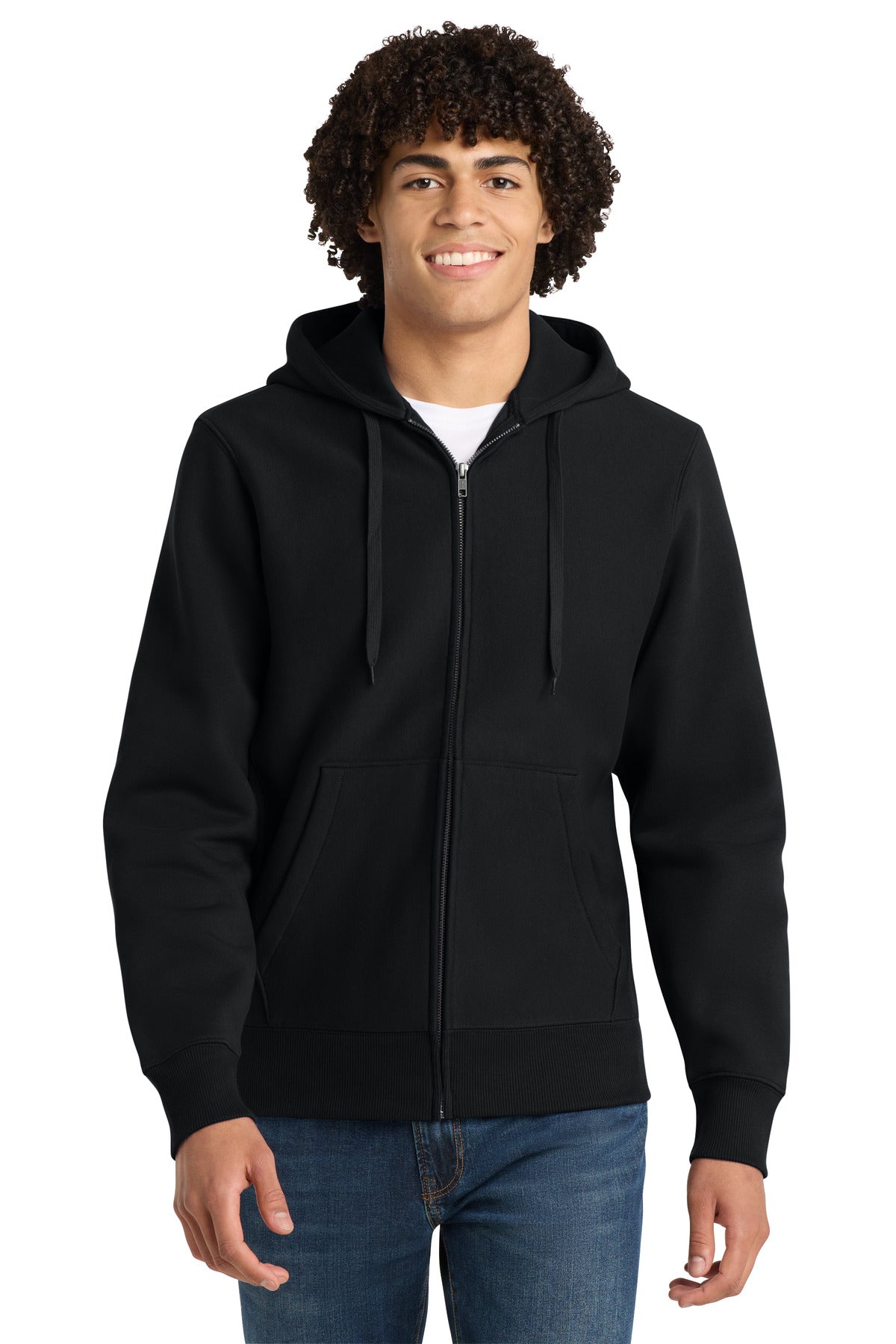 Sport-Tek® Super Heavyweight Full-Zip Hooded Sweatshirt.  F282