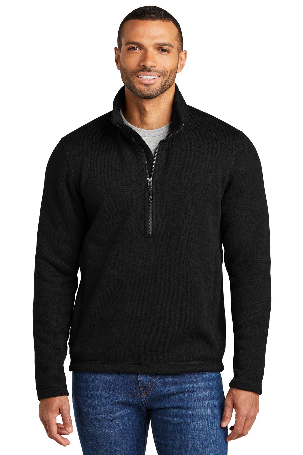 Port Authority® Arc Sweater Fleece 1/4-Zip F426 – SanMar Sports