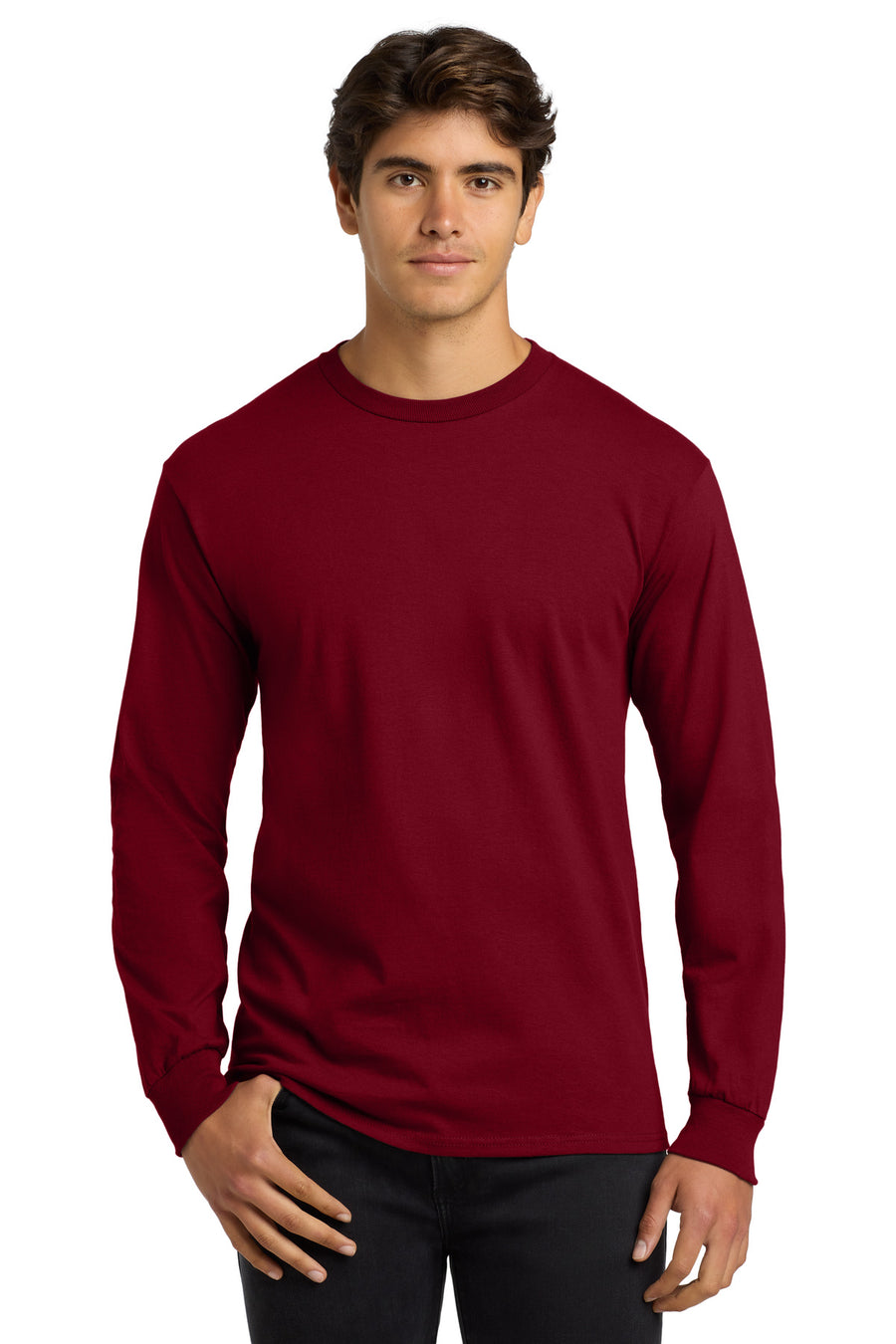 Gildan - Ultra Cotton 100% US Cotton Long Sleeve T-Shirt.  G2400
