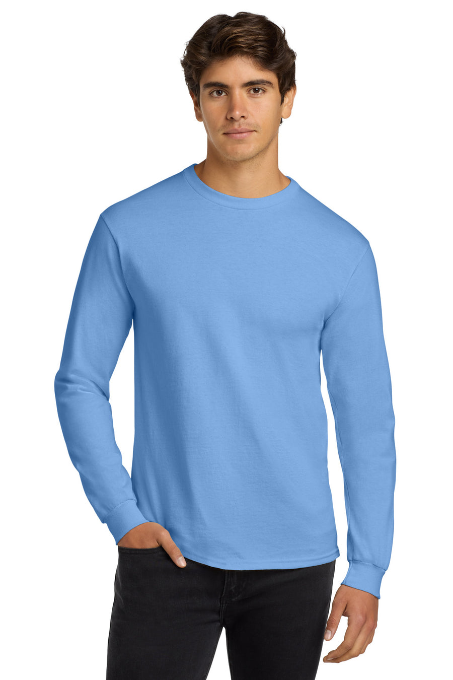 Gildan - Ultra Cotton 100% US Cotton Long Sleeve T-Shirt.  G2400