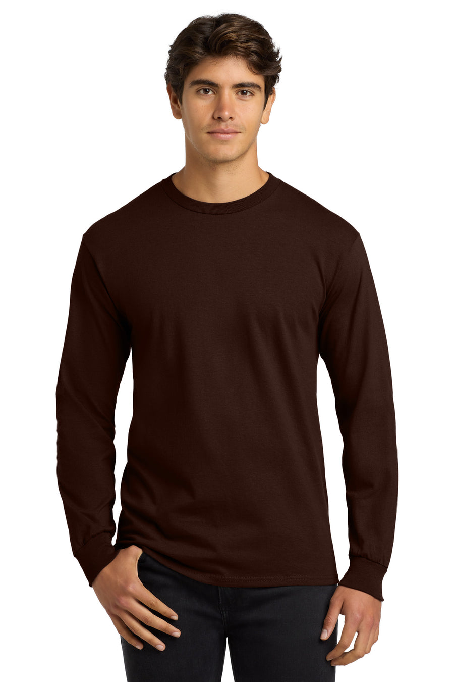 Gildan - Ultra Cotton 100% US Cotton Long Sleeve T-Shirt.  G2400