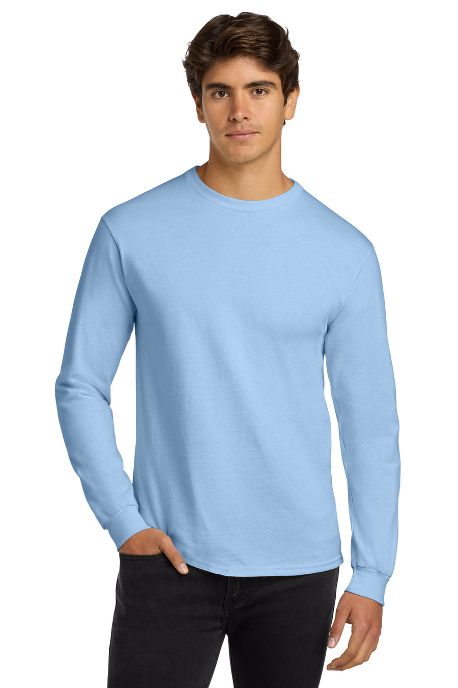Gildan - Ultra Cotton 100% US Cotton Long Sleeve T-Shirt.  G2400