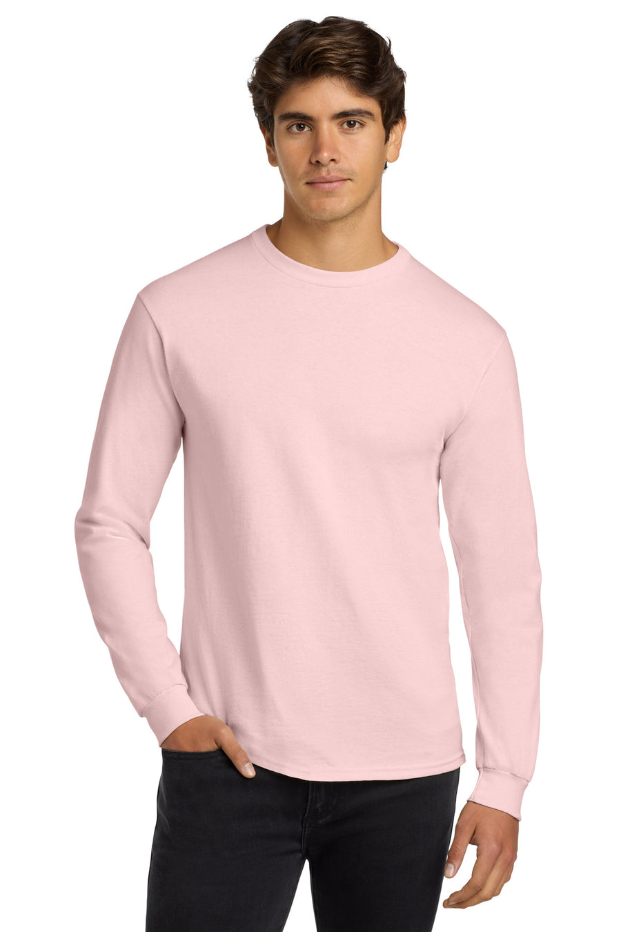 Gildan - Ultra Cotton 100% US Cotton Long Sleeve T-Shirt.  G2400