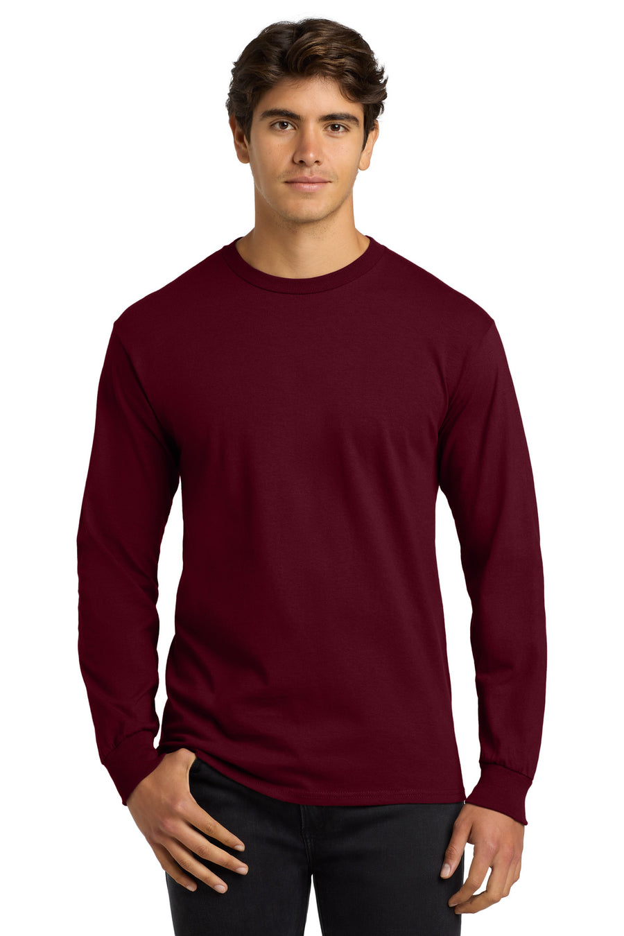 Gildan - Ultra Cotton 100% US Cotton Long Sleeve T-Shirt.  G2400