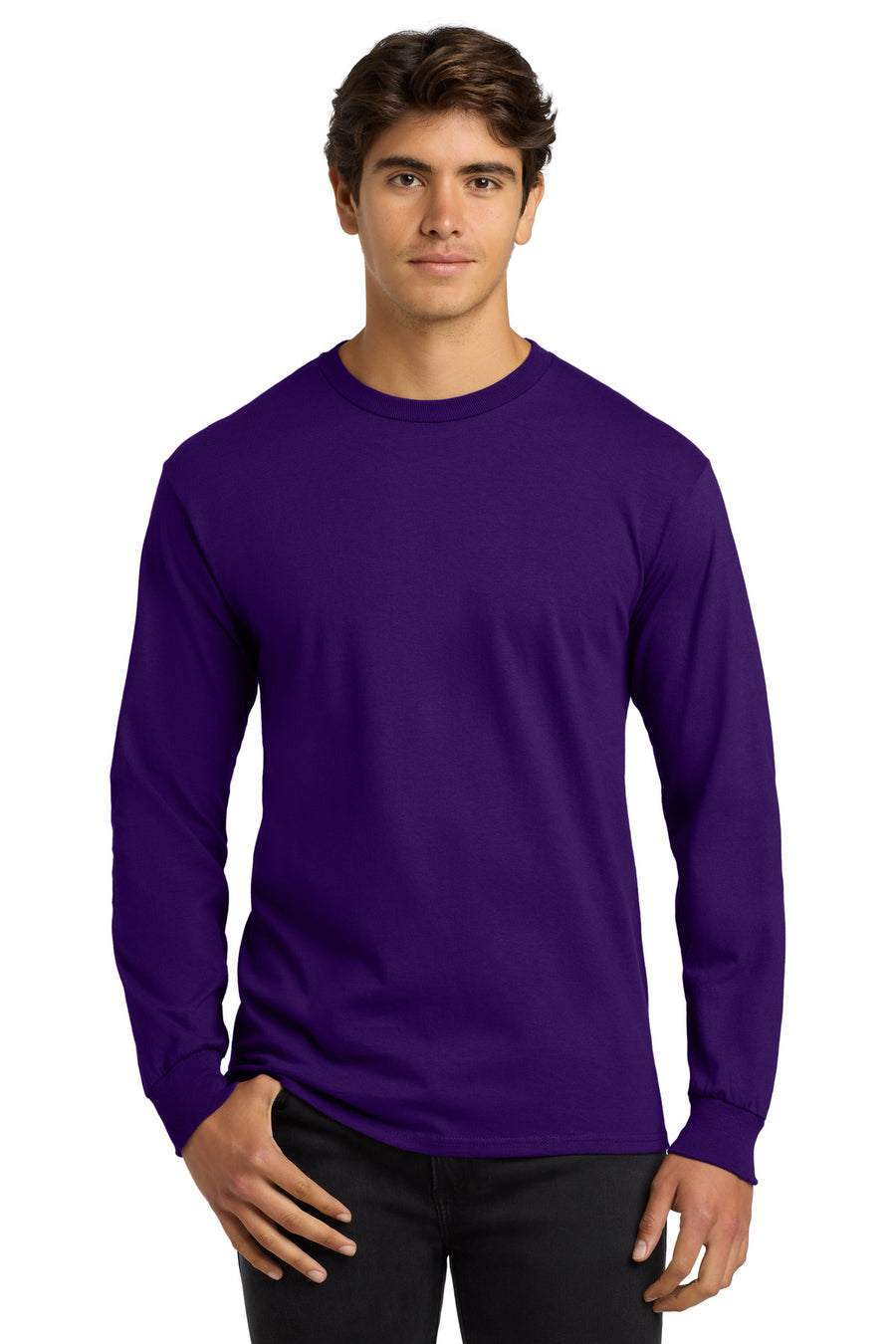 Gildan - Ultra Cotton 100% US Cotton Long Sleeve T-Shirt.  G2400