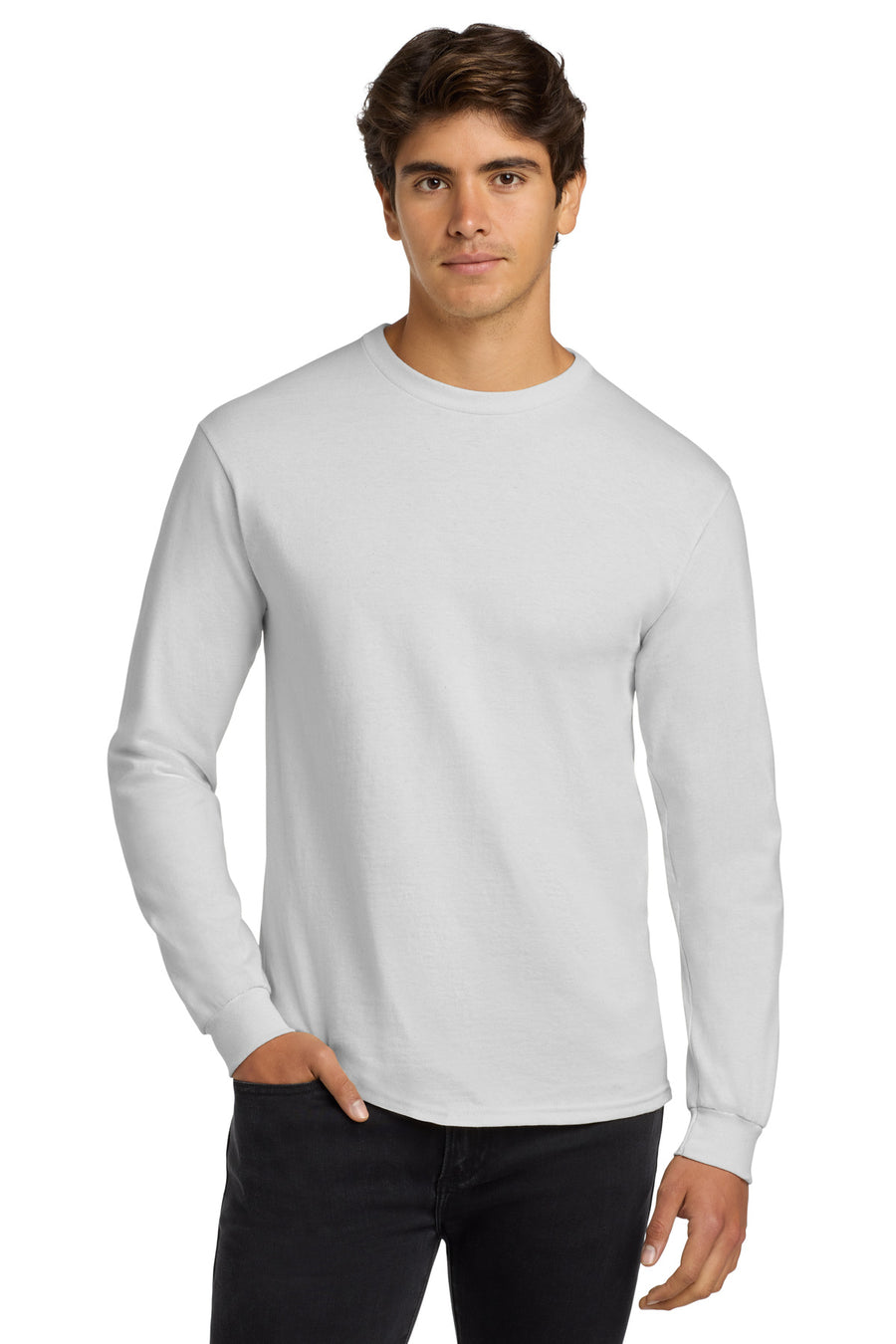 Gildan - Ultra Cotton 100% US Cotton Long Sleeve T-Shirt.  G2400
