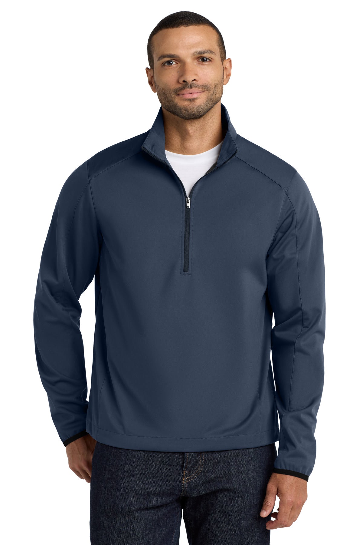 Port Authority® Active 1/2-Zip Soft Shell Jacket. J716 – SanMar Sports