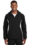 Sport-Tek® Colorblock Raglan Anorak. JST63