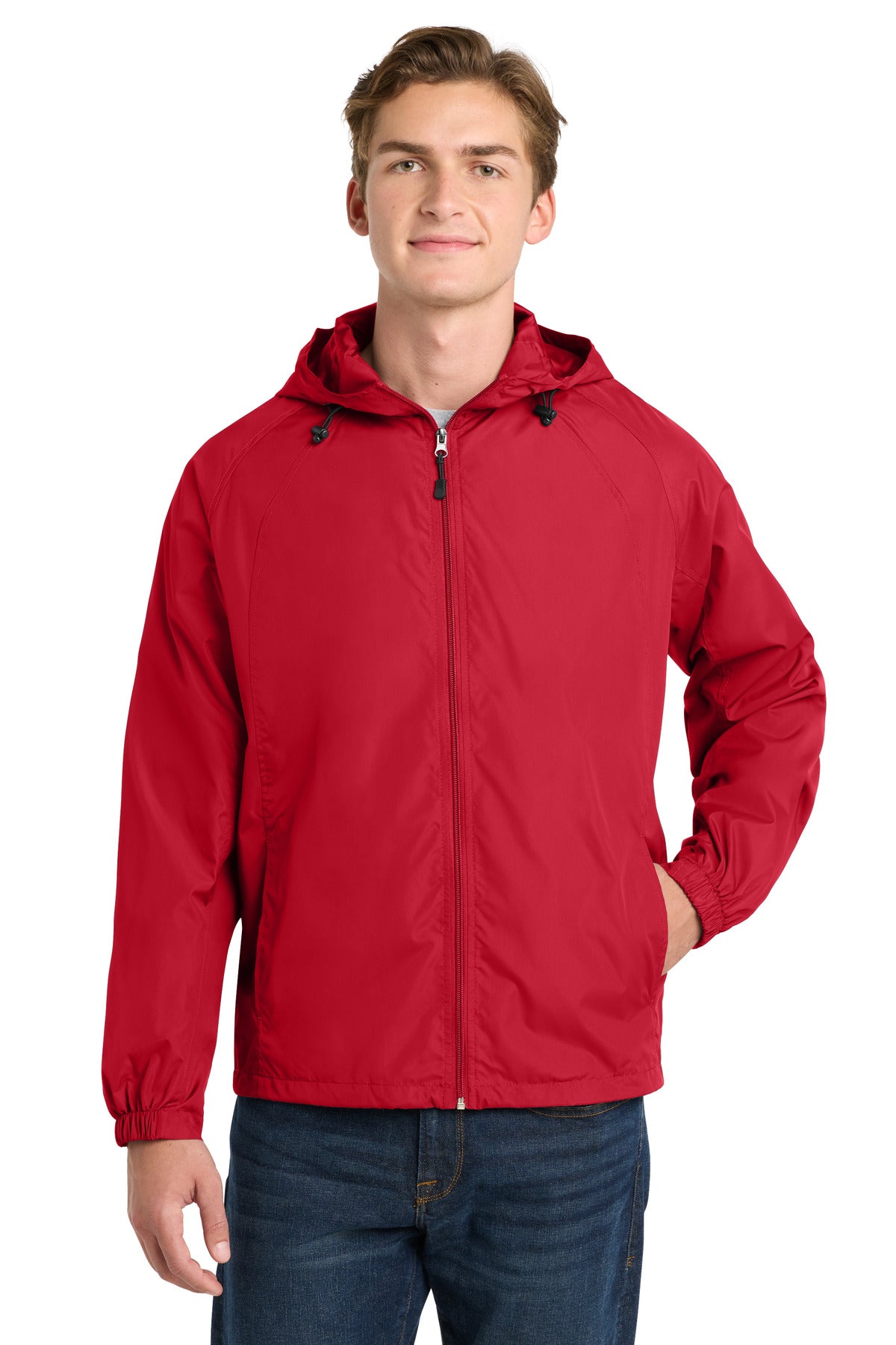 Sport-Tek® Hooded Raglan Jacket. JST73 – SanMar Sports