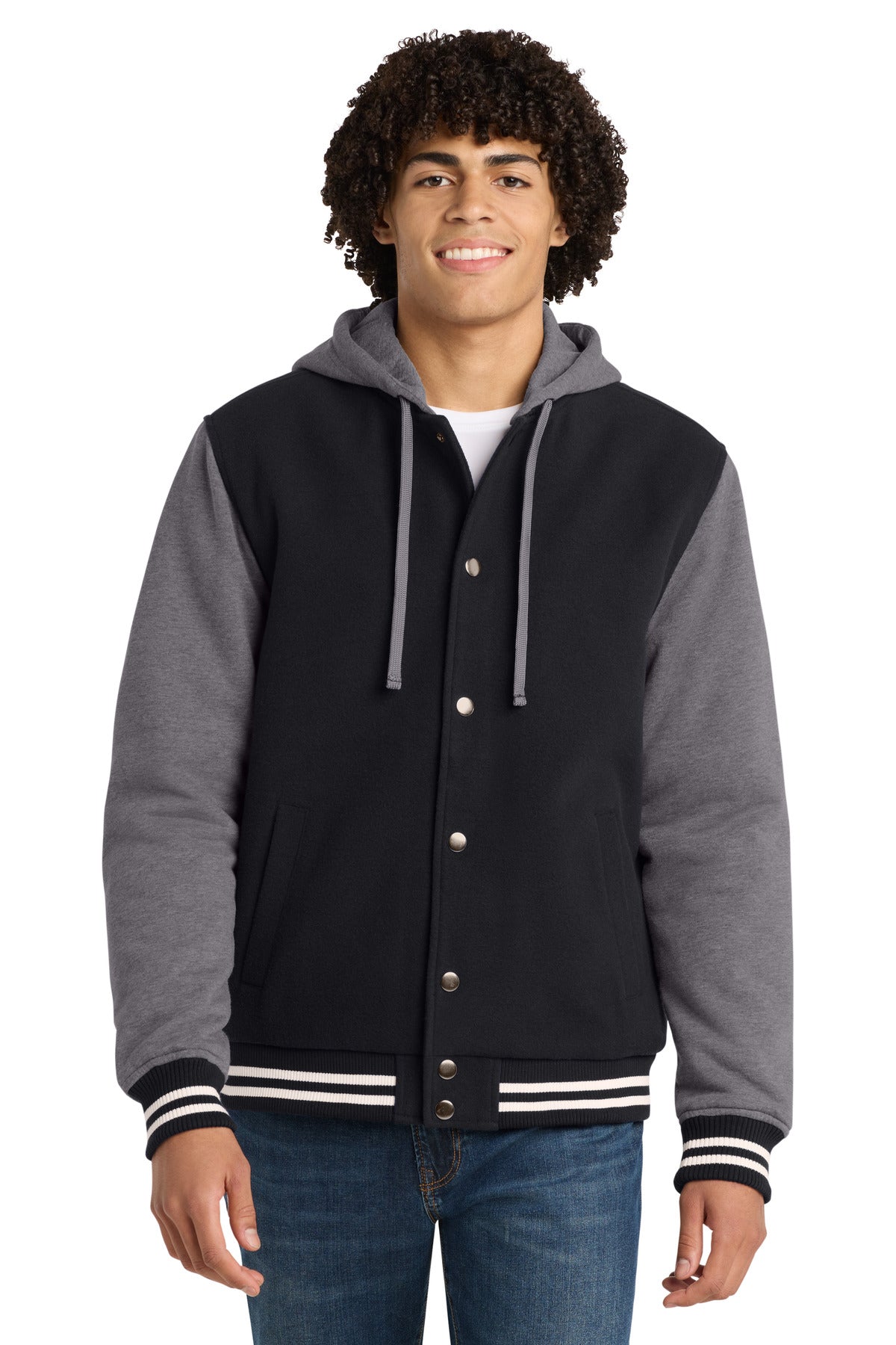 Sport-Tek® Insulated Letterman Jacket. JST82