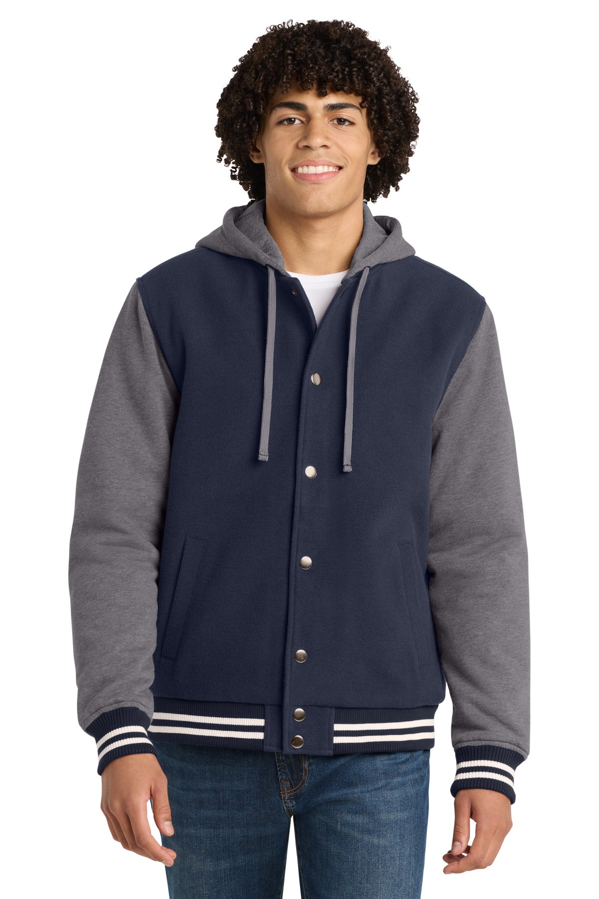 Sport-Tek® Insulated Letterman Jacket. JST82 – SanMar Sports