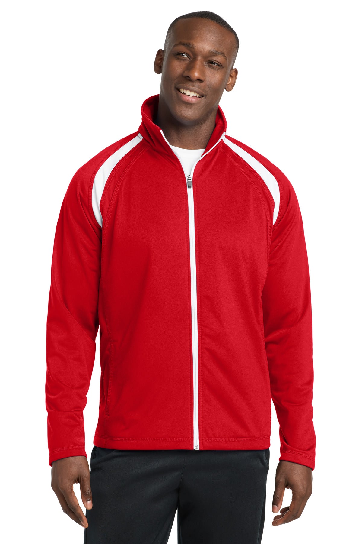 Sport-Tek® Tricot Track Jacket. JST90 – SanMar Sports