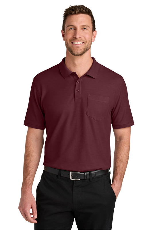 Port Authority® Wearever Signature Pique Pocket Polo K200P