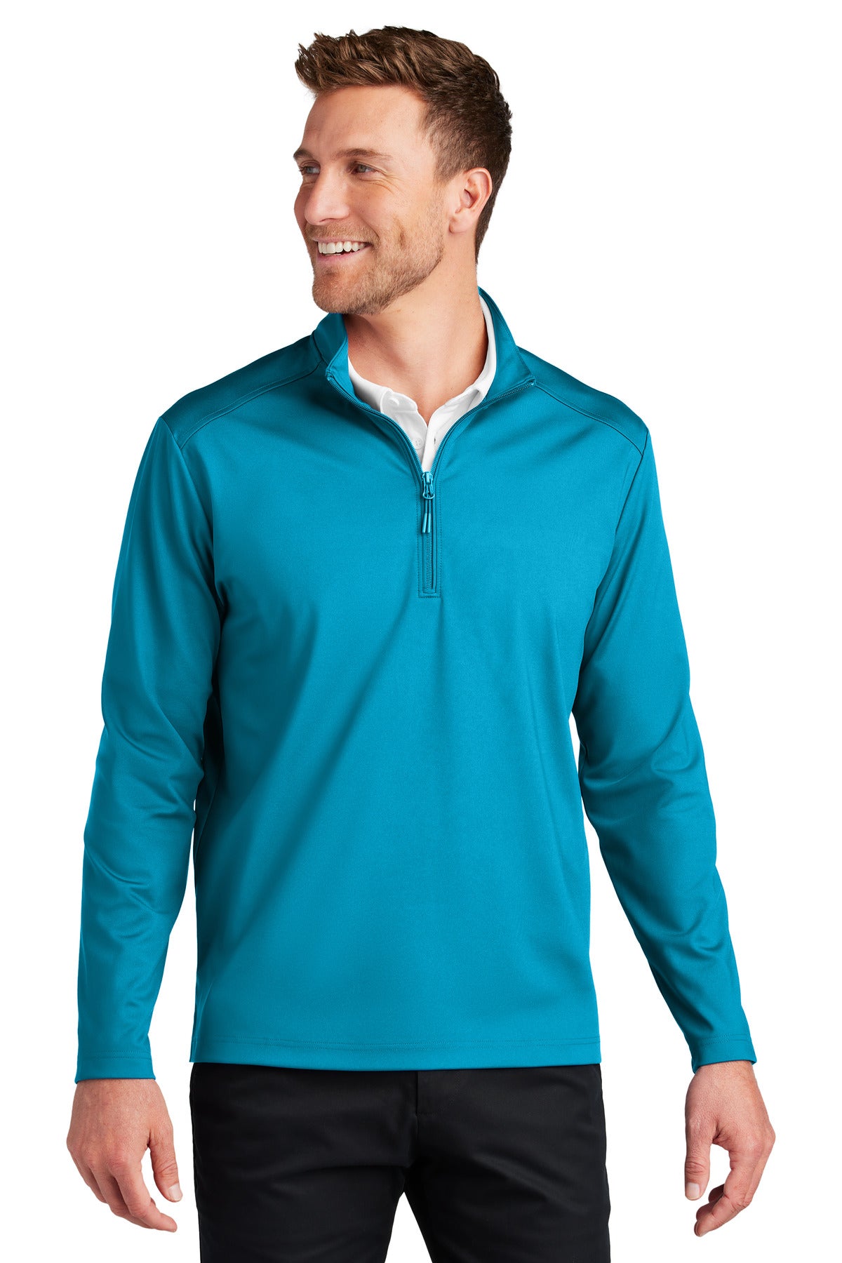 Port Authority® C-FREE® Double Knit 1/4-Zip K880