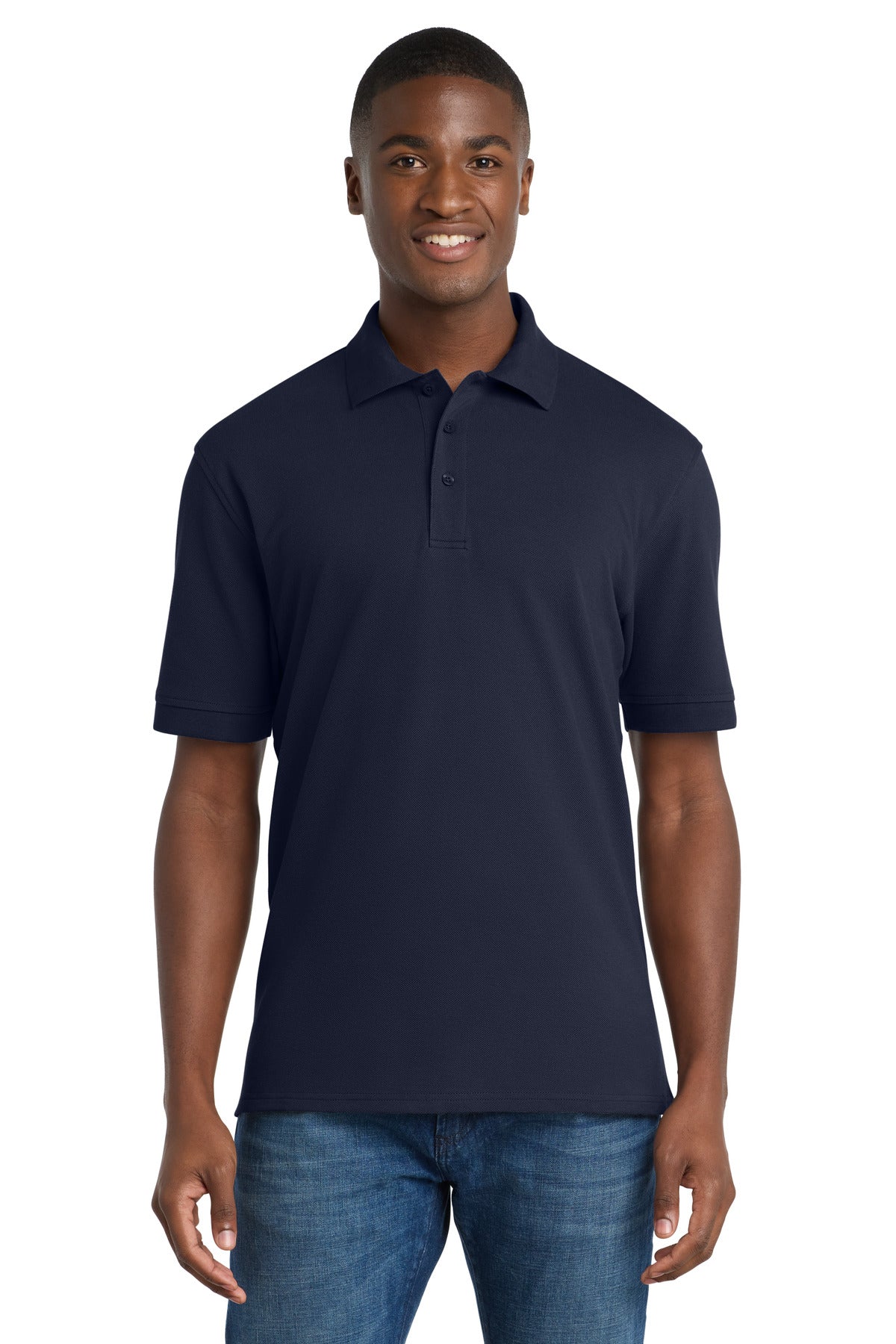 Port & Co™ Combed Ring Spun Pique Polo. KP1500