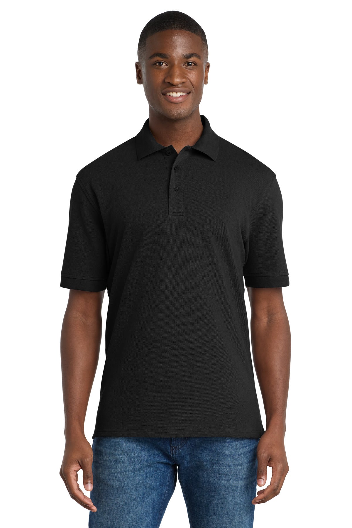 Port & Co™ Combed Ring Spun Pique Polo. KP1500