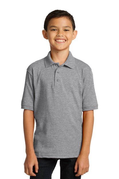 Port & Co™ Youth Core Blend Jersey Knit Polo. KP55Y