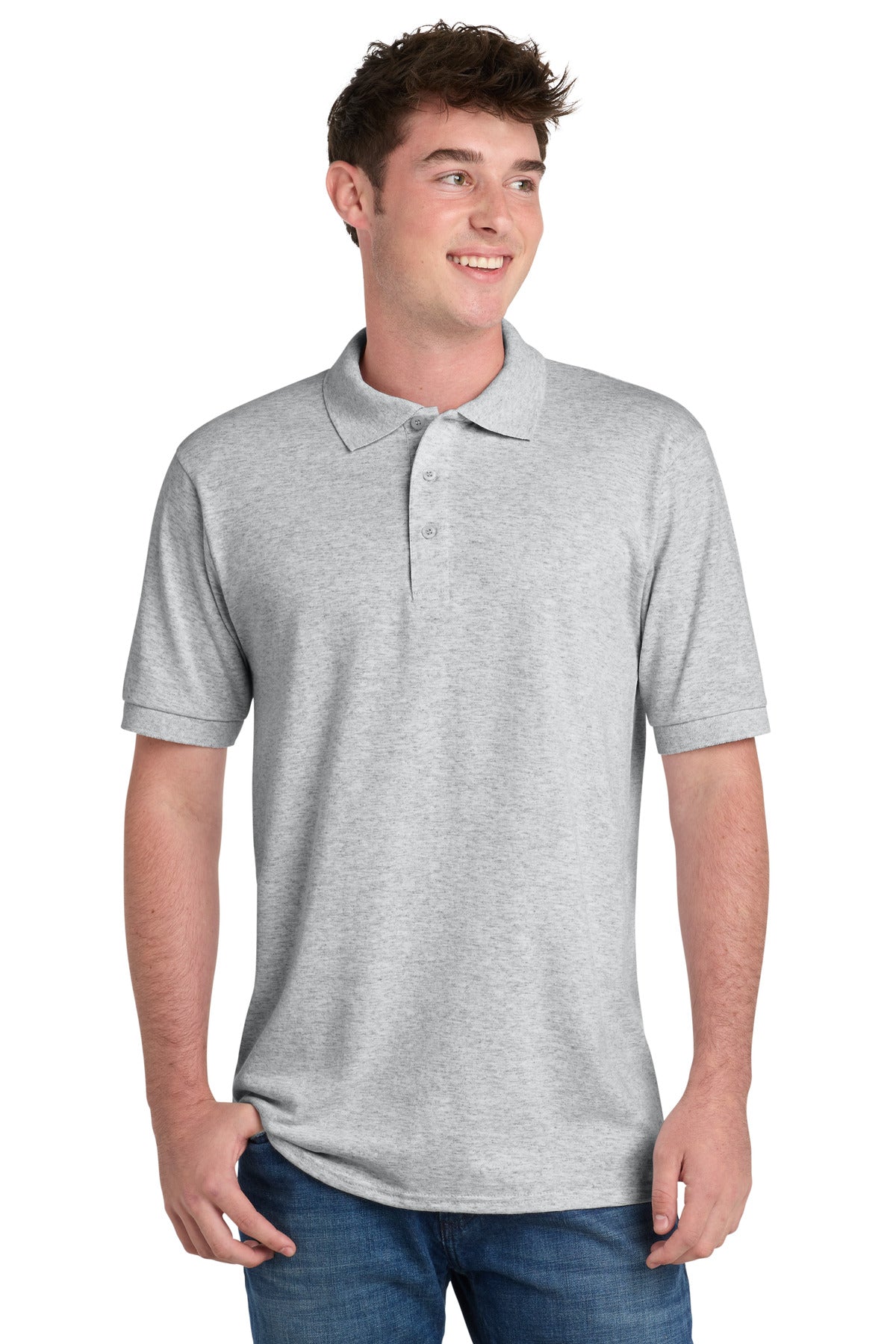 Port & Co™ Core Blend Jersey Knit Polo. KP55