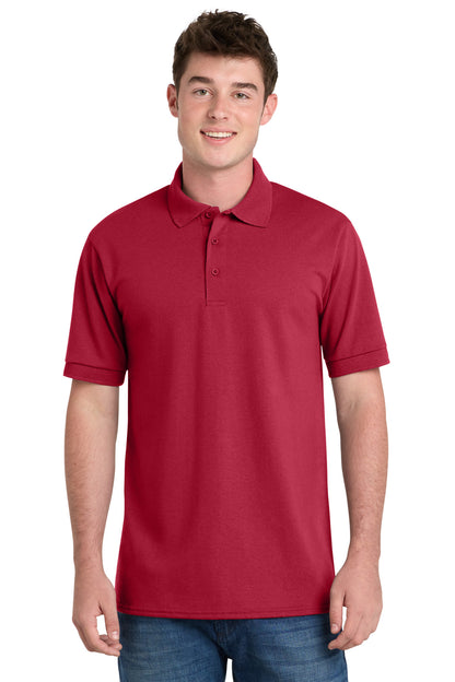 Port & Co® Core Blend Jersey Knit Polo. KP55