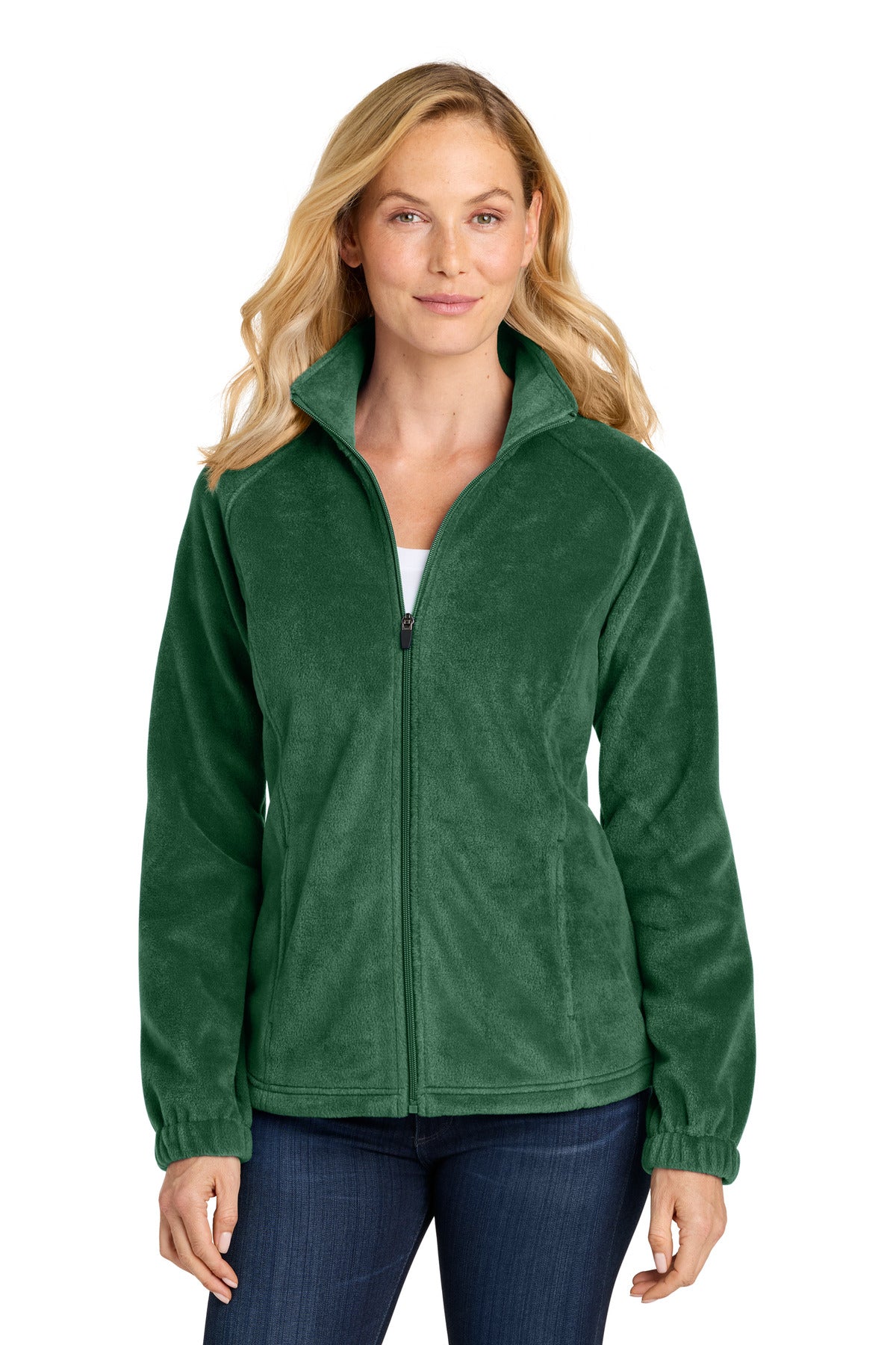 Port Authority® Women's Plush Fleece Full-Zip Jacket L190