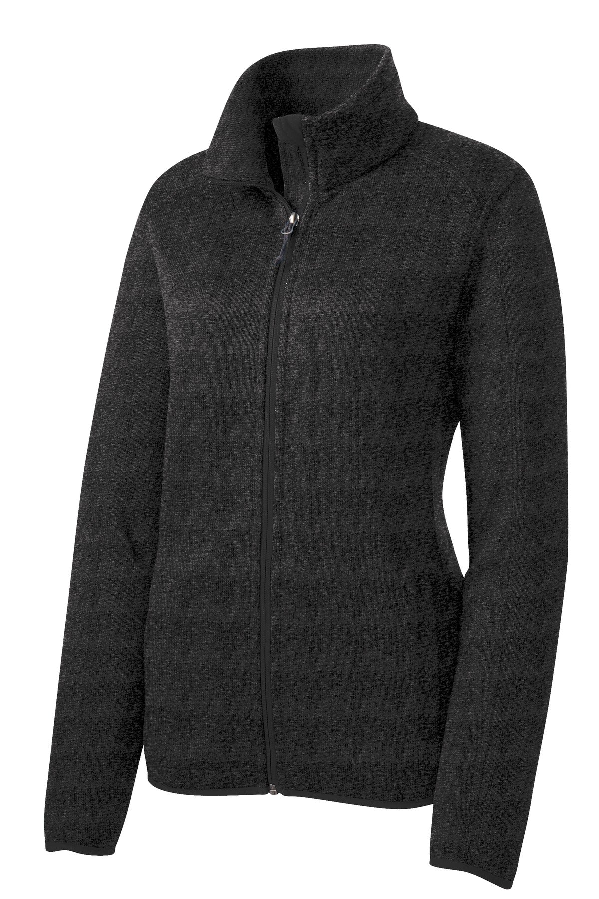 sui② Port Authority® Women's Sweater Fleece Jacket. L232 – SanMar Sports