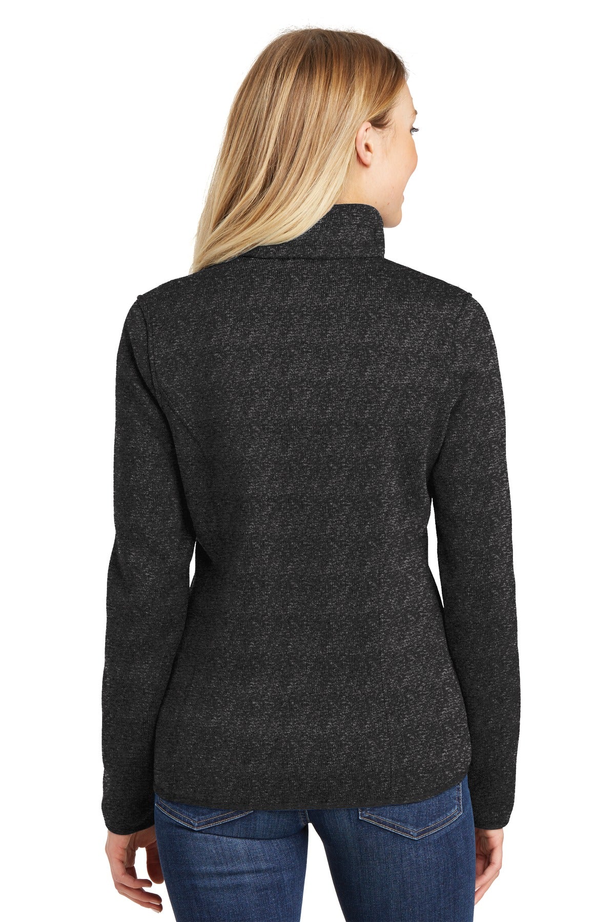 Port Authority® Women's Sweater Fleece Jacket. L232 – SanMar Sports