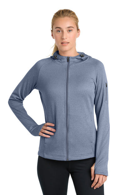 Sport-Tek® Women's Tech Fleece Full-Zip Hooded Jacket. L248