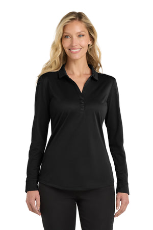Port Authority ® Women's Silk Touch ®  Performance Long Sleeve Polo. L540LS