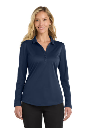 Port Authority ® Women's Silk Touch ®  Performance Long Sleeve Polo. L540LS